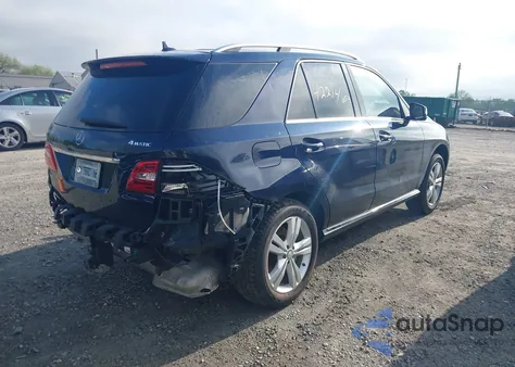 2015 Mercedes-Benz Ml 350 4Matic from USA, damaged, VIN 4JGDA5HB1FA554969